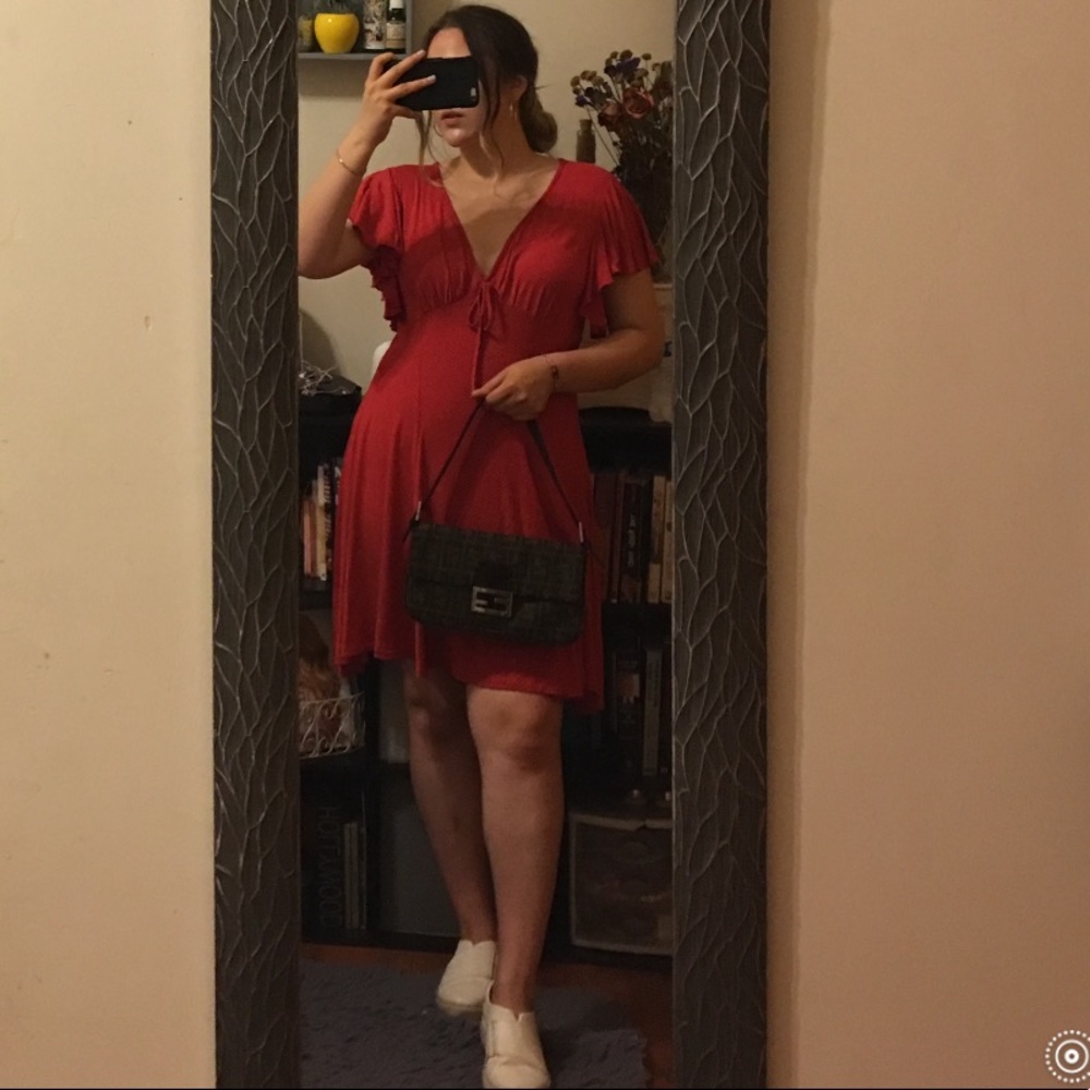 Missguided polka dot dress!